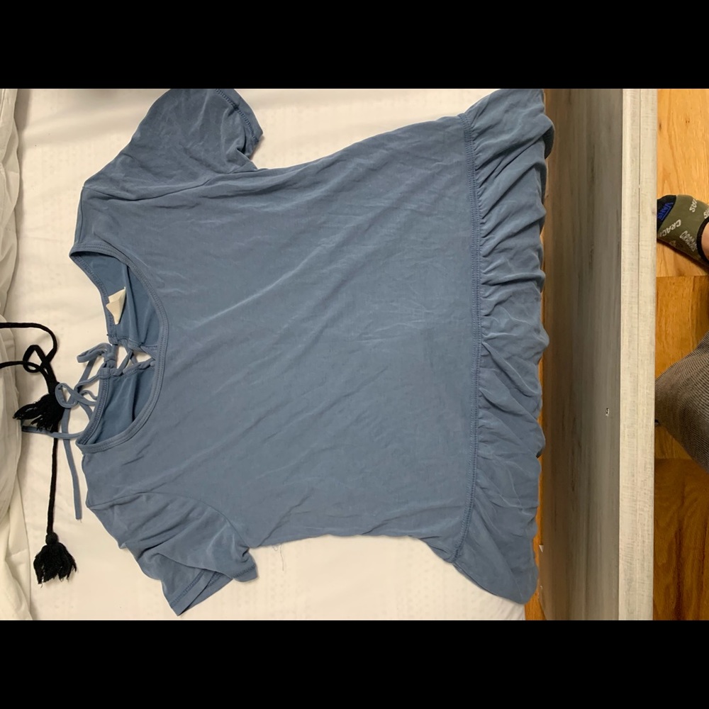 Blue dress shirt